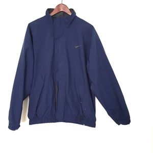 Men’s Large Nike Storm Fit Blue Zip Up Golf Jacket